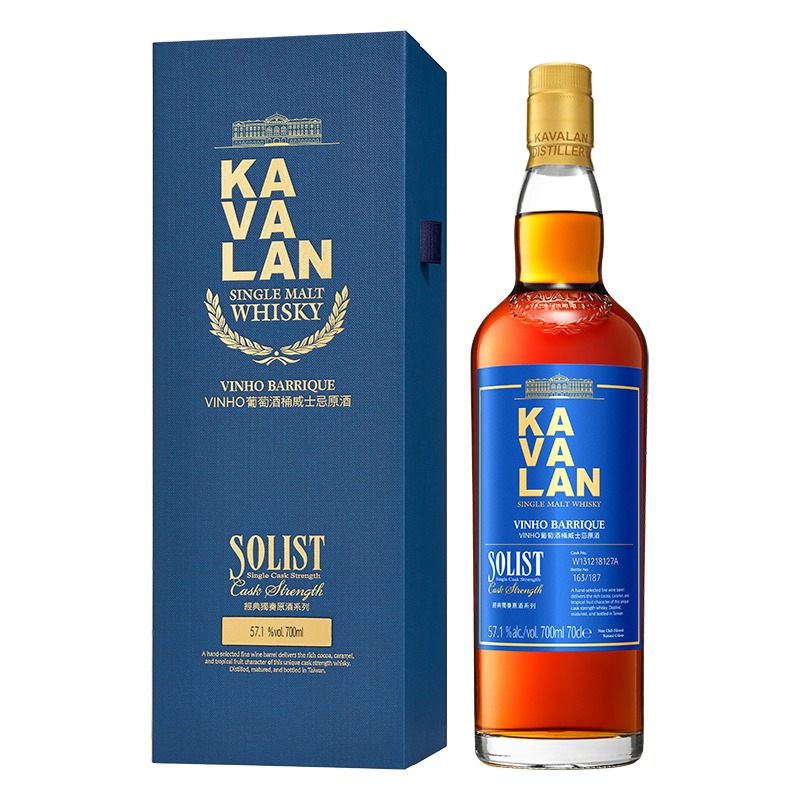 Kavalan Solist Vinho Barrique Singlemalt